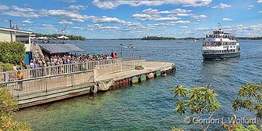Rockport Boat Line_20303-4.jpg - Photographed in the Thousand Islands of the Saint Lawrence River at Rockport, Ontario, Canada.